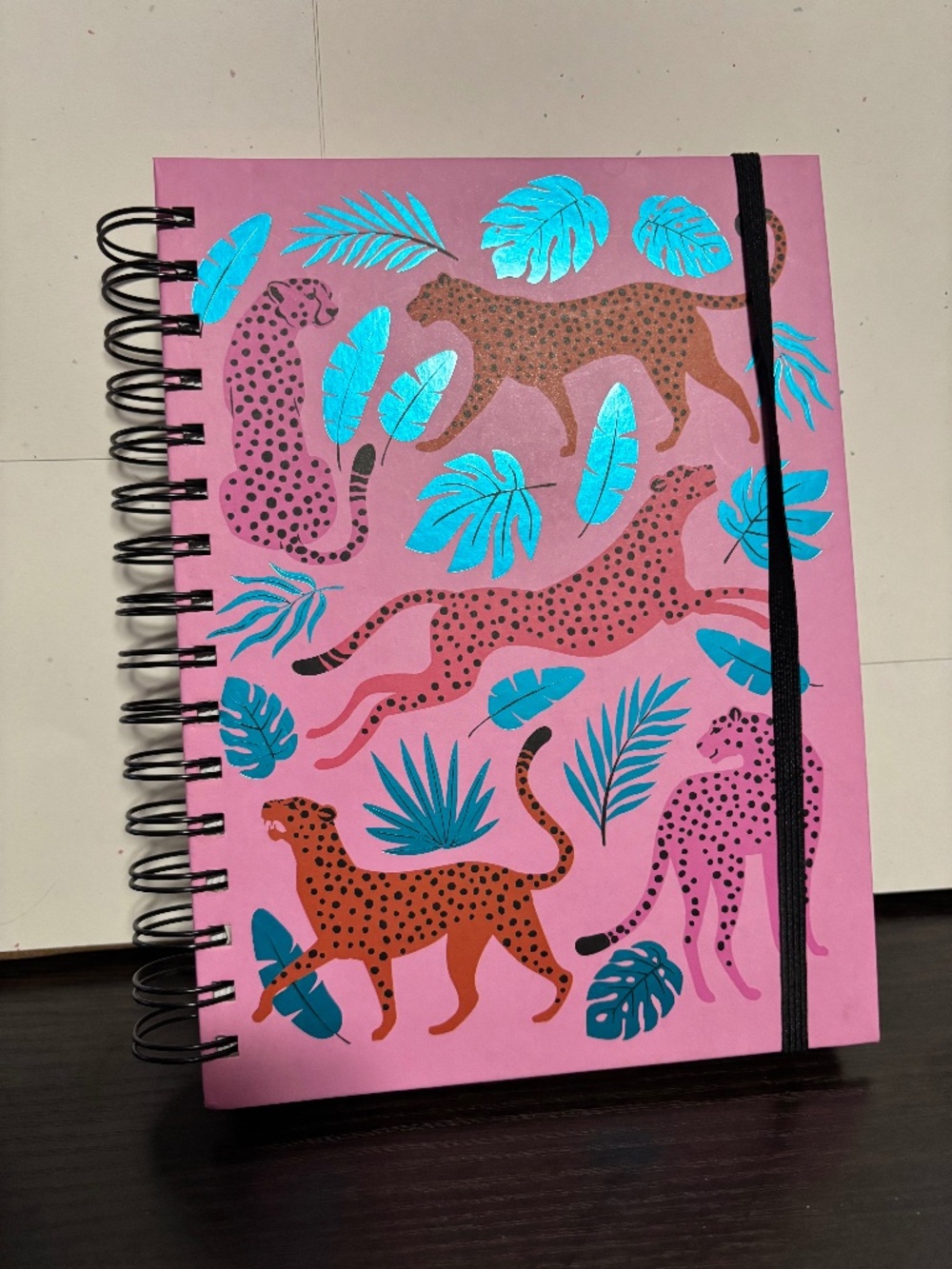 Cheetah Pink Lined Journal - Brand New